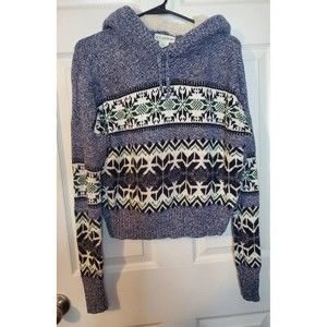 If It Were Me Cropped Hoodie Large Cute Warm